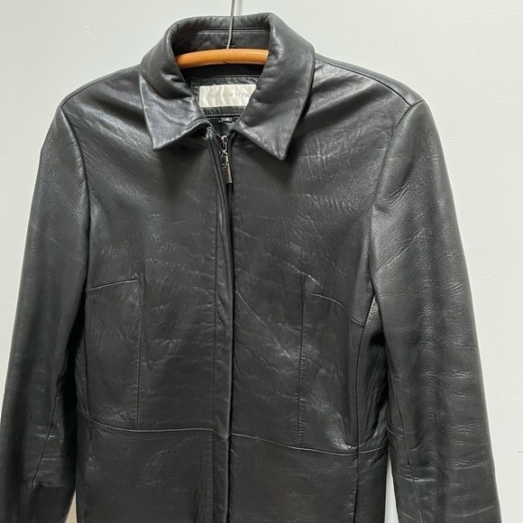 Jones New York Leather Jacket - Picture 2 of 13